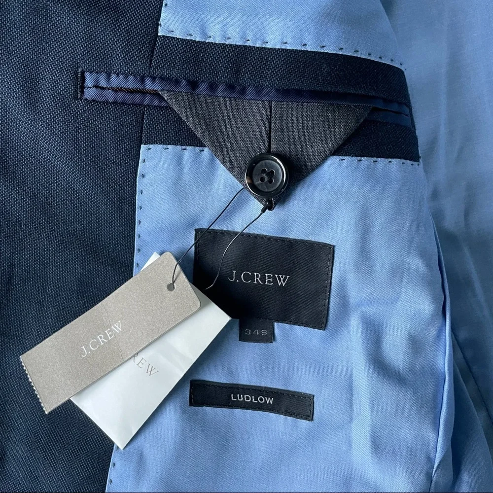 J. Crew Mens Ludlow Blazer Italian Cotton - Picture 3 of 5